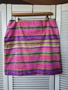 Ann Taylor Bright Horizon Skirt Size 10
